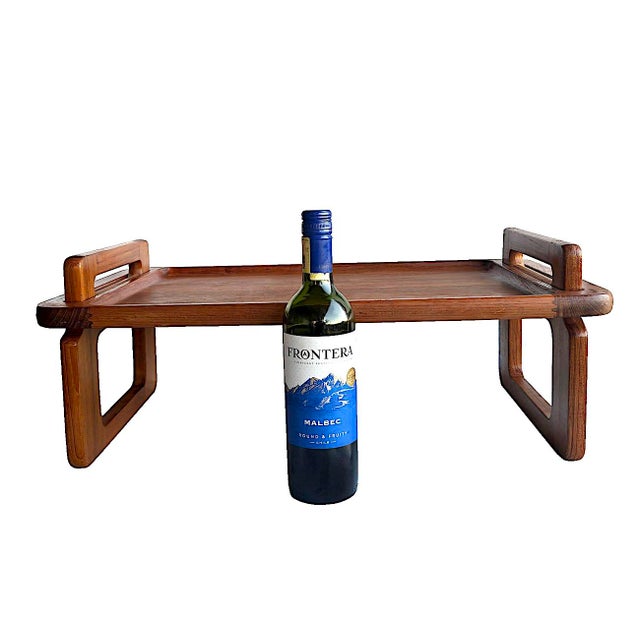 1970s Vintage Teak Wood Breakfast/Laptop Tray Designed by Jens H. Quistgaard for Dansk For Sale - Image 5 of 11