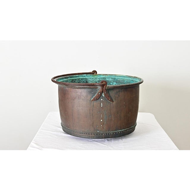 French 19th Century Copper Cooking Pot For Sale In Baton Rouge - Image 6 of 8