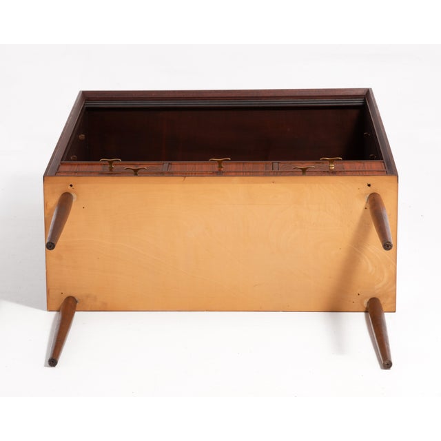 Rosewood Vitrine Svante Skoch Seffle Möbelfabrik Sweden 1960s For Sale - Image 15 of 17