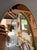 Large Full-Length Mirror Console Pink Glass and Brass by Cristal Art Italy, 1960s For Sale - Image 11 of 12