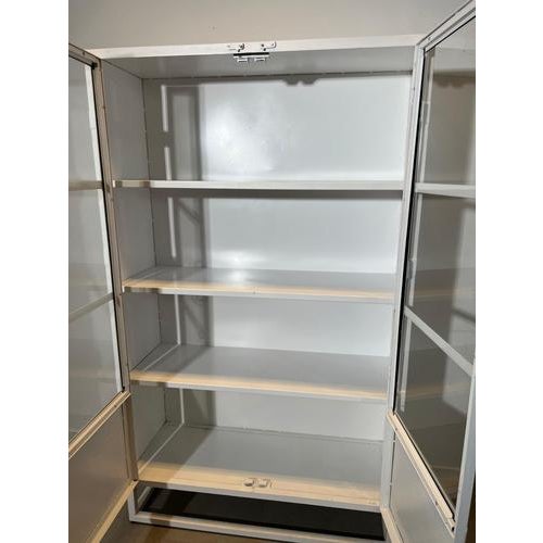 White Metal Display Cabinet from GIGA Meubel For Sale - Image 5 of 8