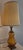 Tall Vintage Mid-Century Modern (Mcm) Hollywood Regency Style Amber Glass Table Lamp With Nightlight Feature For Sale - Image 12 of 12