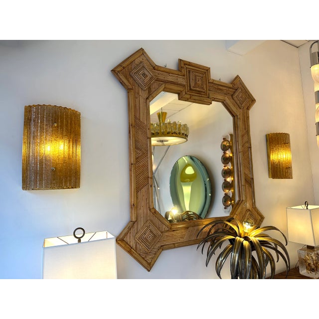 Contemporary Cola Gold Leaf Granita Murano Glass and Brass Sconces, Italy, Set of 5 For Sale - Image 9 of 12