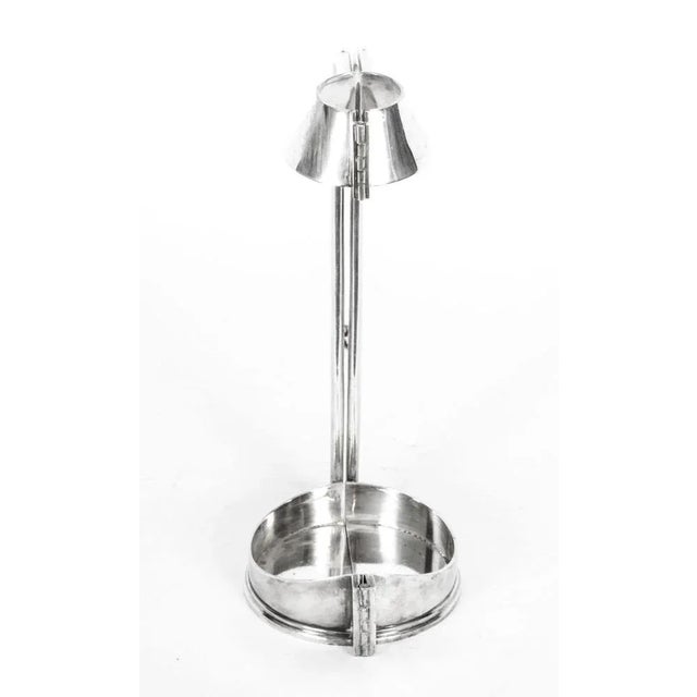 A very good quality late Victorian silver plated wine or Champagne pourer by Mappin & Webb, circa 1880 in date. It...