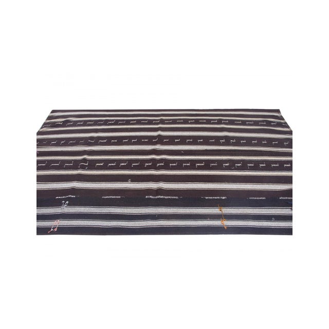 Modern Vintage Turkish Kilim Rug - 6`4 X 8'10 For Sale - Image 4 of 6