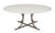 Milo Baughman Osvaldo Borsani Style Circular Dining Table For Sale - Image 4 of 4