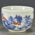 Ceramic Late 20th Century Chinese Blue & White Porcelain Master Tea Cup With Landscape Scene For Sale - Image 7 of 9