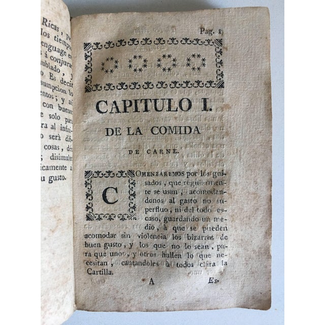 Animal Skin 18th 1st Edition of "New Art of Cooking" in Spanish by Juan Altamiras For Sale - Image 7 of 10