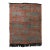 Vintage Decorative Turkish Tulu Rug - 5`0″ X 6`7″ For Sale