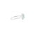 Not Yet Made - Made To Order 14k White Gold Oval Emerald & Diamond Halo Modern Engagement Ring Size 7 For Sale - Image 5 of 14