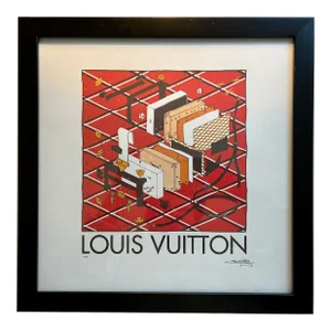 Vintage Sunday B. Morning Louis Vuitton Fairchild Paris Limited Edition Print