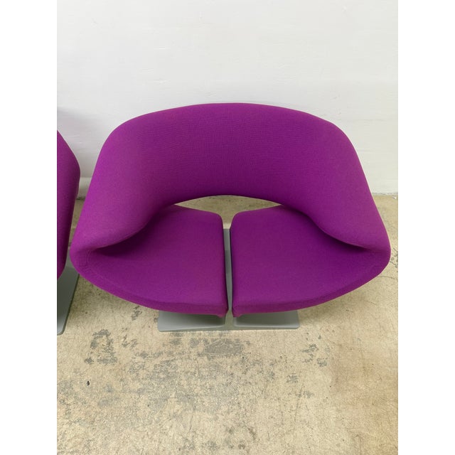 Original Pierre Paulin Ribbon Lounge Chairs for Artifort - A Pair For Sale - Image 11 of 18