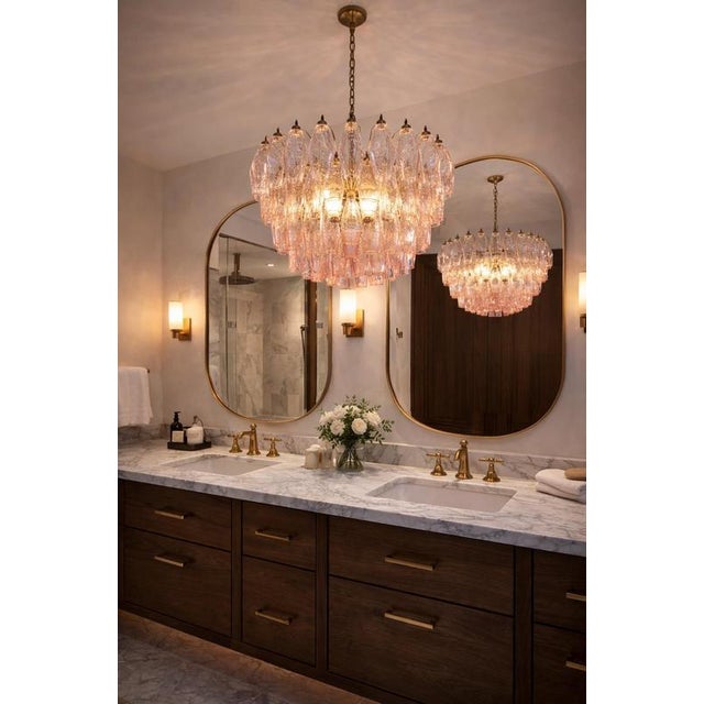 Vintage Murano Chandelier, 1990s For Sale - Image 10 of 18