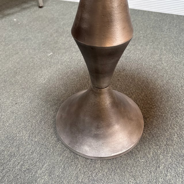 Ethan Allen Matte Geo Accent Table For Sale In San Francisco - Image 6 of 11