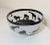 Jean-Michel Correia 1999 LMT Ed. Correia Amethyst Cameo Art Glass Frosted Footed Animal Zoo Bowl For Sale - Image 4 of 12