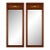 Pair of Federal Style Trumeau Mirrors | Neoclassical Wall Mirrors | Traditional Decor For Sale
