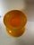 Glass Large Mid-Century Modern Vibrant Yellow Hand-Blown Art Glass Statement Vase For Sale - Image 7 of 11
