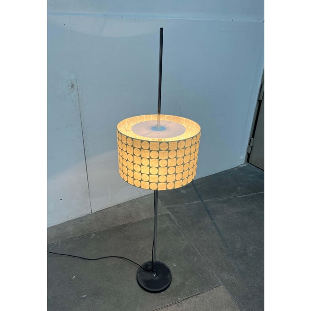 Mid-Century Modern German Pet Cocoon Floor Lamp by Friedel Wauer for Goldkant Leuchten, 1960s For Sale - Image 14 of 18