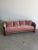 Howard Furniture Sculptural Walnut Barrel-Back Sofa For Sale - Image 4 of 8