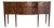 Hepplewhite Colonial Revival Flame Mahogany Bowfront Sideboard/Buffet For Sale