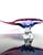 Pink and Purple Art Glass Centerpiece Bowl for Chřibská, Czechoslovakia, 1960s For Sale - Image 6 of 12