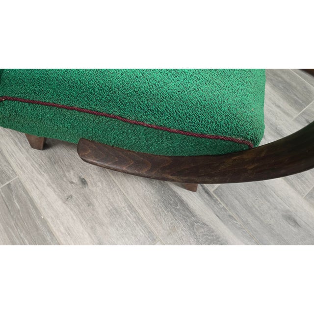 Art Deco Lounge Chair by Jindrich Halabala For Sale - Image 13 of 14