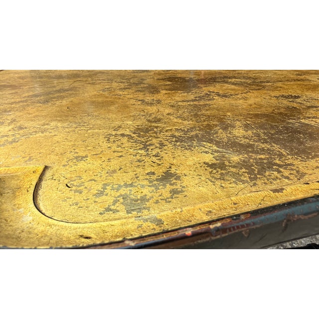 Vintage Kittinger Kt2408 Chinoiserie Gold Leaf & Faux Bamboo Octagonal Coffee Table For Sale - Image 10 of 14