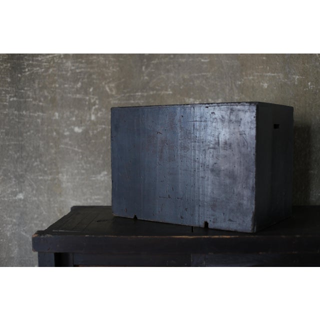 Japanese Antique Bk Small Drawer Meiji / Tansu Storage Wabisabi For Sale - Image 4 of 11