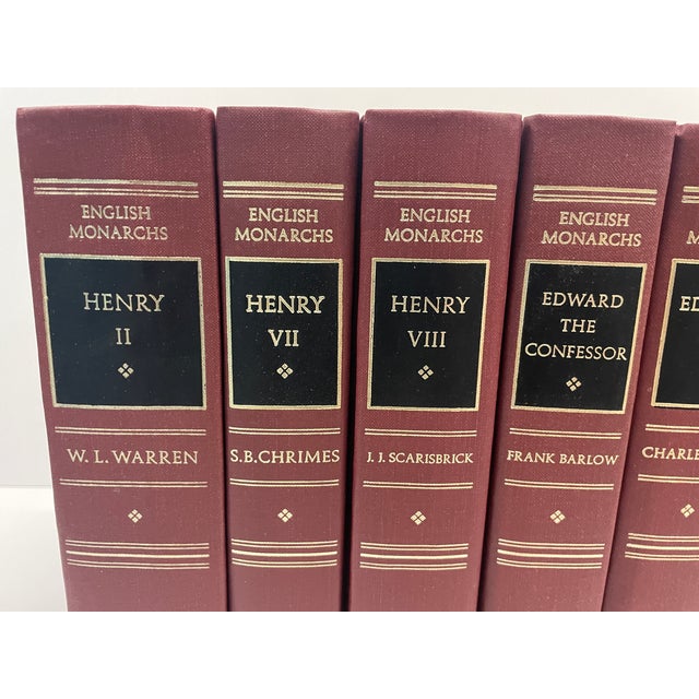 Set of seven volumes on English Monarchs published by the University of California Press from the 1960s through the 1970s....