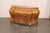 Camel Mid 20th Century Italian Beautifully Veneered Bombé Chest For Sale - Image 8 of 14