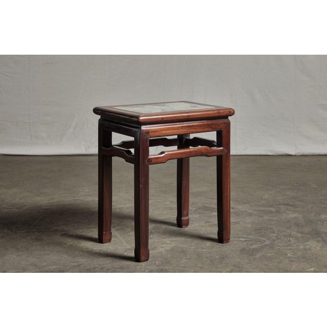 19th Century Chinese Rosewood Tea Tables A Pair Chairish