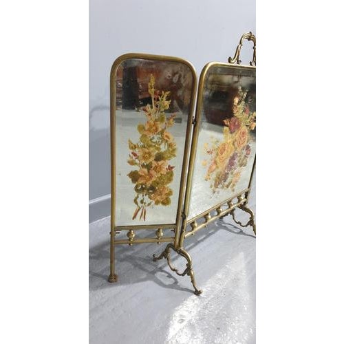 Victorian Folding Fire Screen For Sale - Image 4 of 9