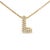 Elegance meets personalized charm in this exquisite pendant, meticulously crafted from radiant 10K yellow gold enhances...