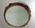 Metal Vintage Art Deco Bowl Form Chandelier Fixture For Sale - Image 7 of 8