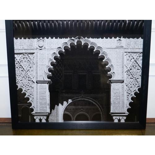 Courtyard of the Maidens in the Real Alcazar in Seville, Print, Framed For Sale - Image 4 of 6