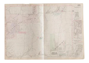 Vintage Hopkins Map of Town of Yorktown