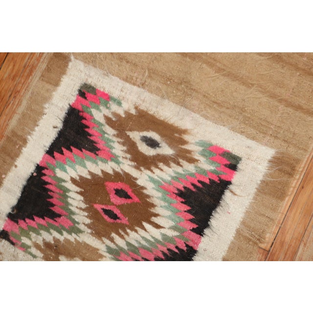 Vintage Ecuadorian Textile Rug - 2'3" x 3'10" For Sale - Image 4 of 8