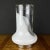 Vintage White Glass Table Lamp, Italy, 1970s For Sale - Image 4 of 13