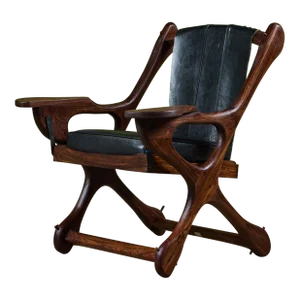 Don Shoemaker Rosewood Swinger Lounge Chair