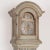 Antique Original Blue Painted Grandfather Clock, Sweden Dated 1844 For Sale - Image 9 of 12