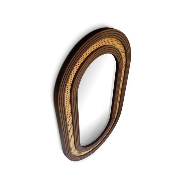 Contemporary Hudson Mirror by Wood Tailors Club For Sale - Image 3 of 8