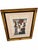 Wood Early 21st Century Signed Mourad Egyptian Revival Figural Artwork in Ornate Gold-Tone Frame For Sale - Image 7 of 12