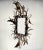 A late 19th century large German antler mirror — a grand rustic trophy-style piece, the kind of statement mirror that...