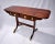 English Early 20th Century Regency Mahogany Sofa Table With Drop Sides and Brass Castors For Sale - Image 3 of 13
