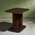 Stained OakHeight 57.5 cm / 22.64 in Width 65 cm / 25.59 in Depth 50 cm / 19.69 in This Dutch Art Deco side table from the...