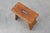 Rustic Pine Stool with Cut-Out Trestle Legs, Sweden, 1920 For Sale - Image 15 of 17