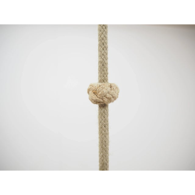 Mid-Century Czechoslovakian Fabric Pendant, 1960s For Sale - Image 6 of 14