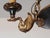 Traditional Vintage French Empire Bronze Chandelier, 1980s For Sale - Image 3 of 11