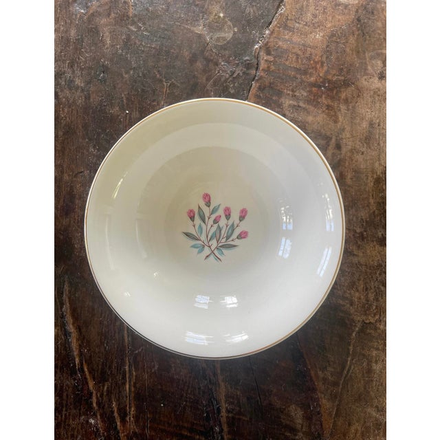 Art Deco 1960s Set of Four (4) Pink Hope by Wedgwood 6 7/8” Bowls For Sale - Image 3 of 7