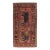 Vintage Turkish Twin Lion Pictorial Rug With Colorful Tribal Motifs - Rug & Kilim For Sale